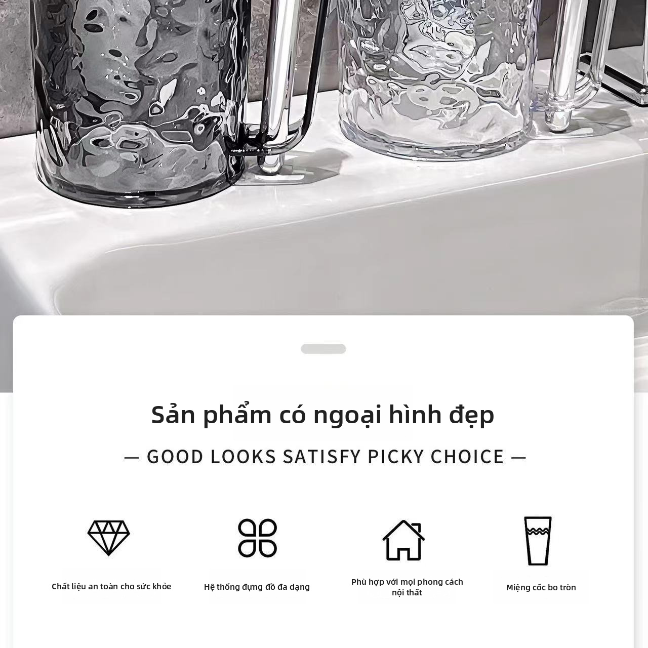 Bàn chải đánh răng cầm tay cầm tay Cốc rửa du lịch có thể xếp chồng lên nhau để sử dụng trong khách sạn cắm trại