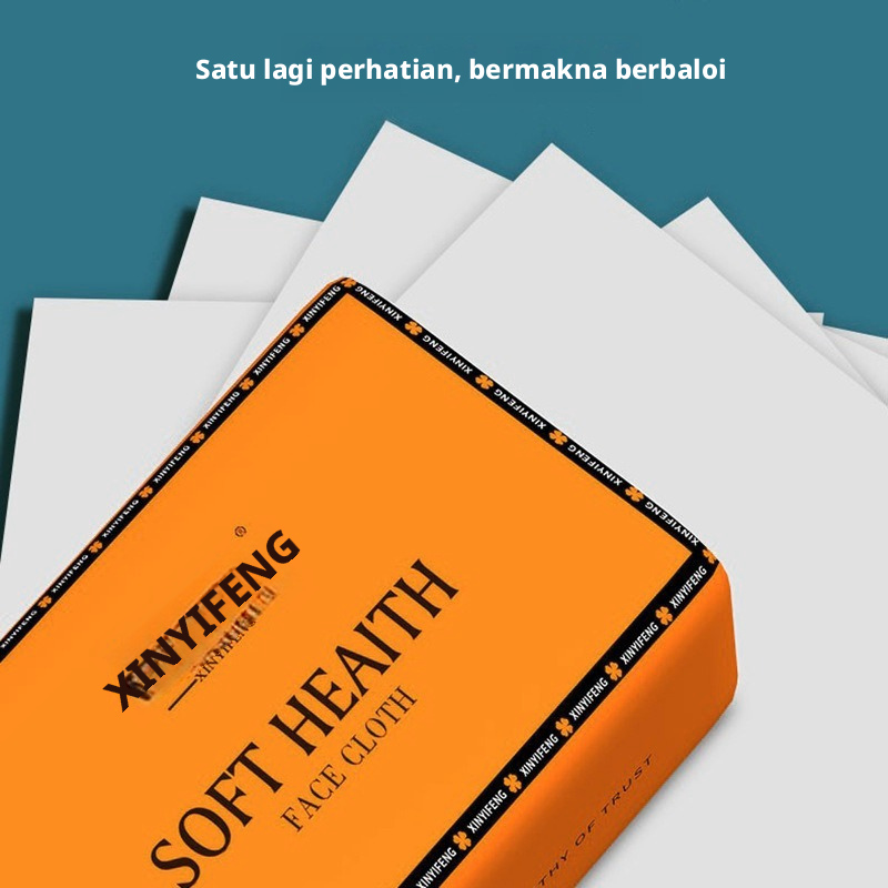 Tisu Muka Isi Rumah Tuala Kertas Pakai Lembut Penyerap Tinggi Tisu Bersih untuk Dapur Rumah Bilik Mandi Penggunaan Harian