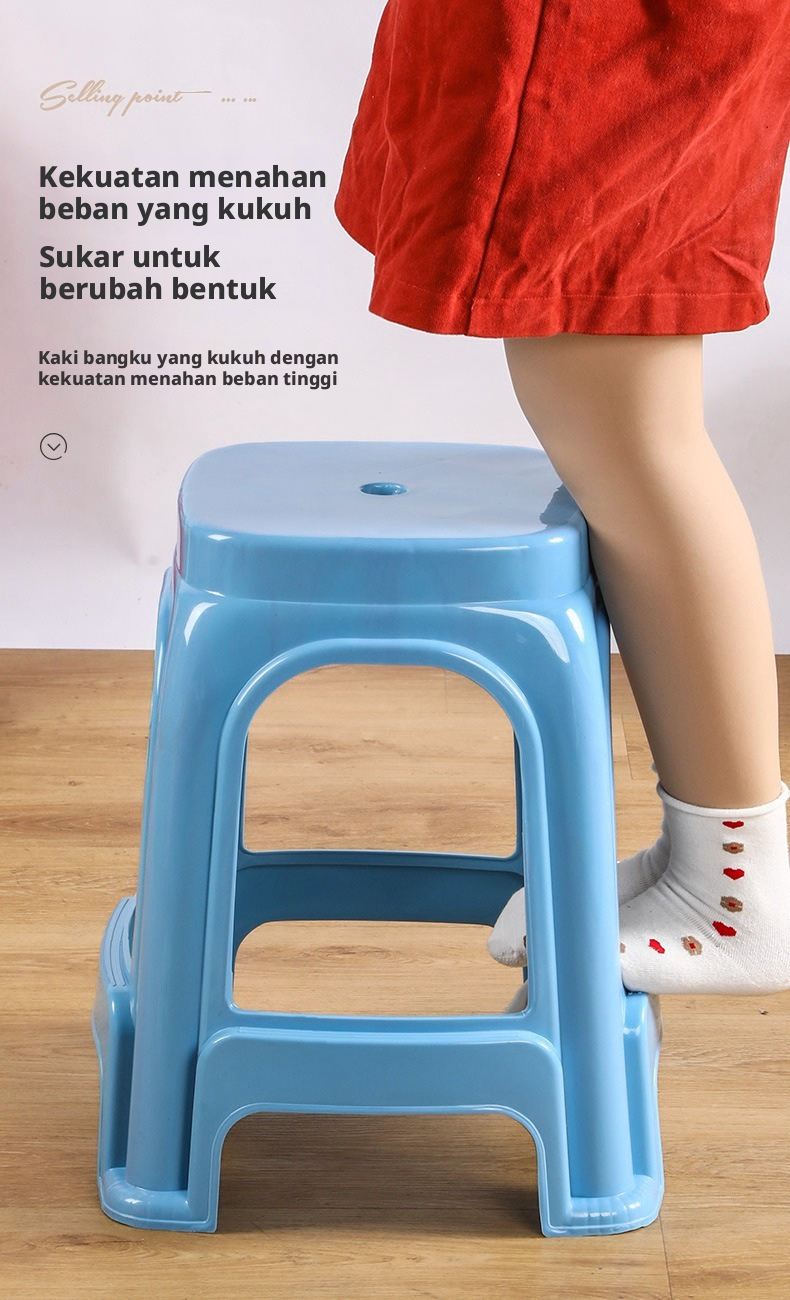 Anti Haus Bangku Duduk Isi Rumah Tugas Berat Bangku Dalaman Kecil Tapak Tidak Licin Bangku Mudah Alih untuk Kegunaan Asrama Pangsapuri Rumah