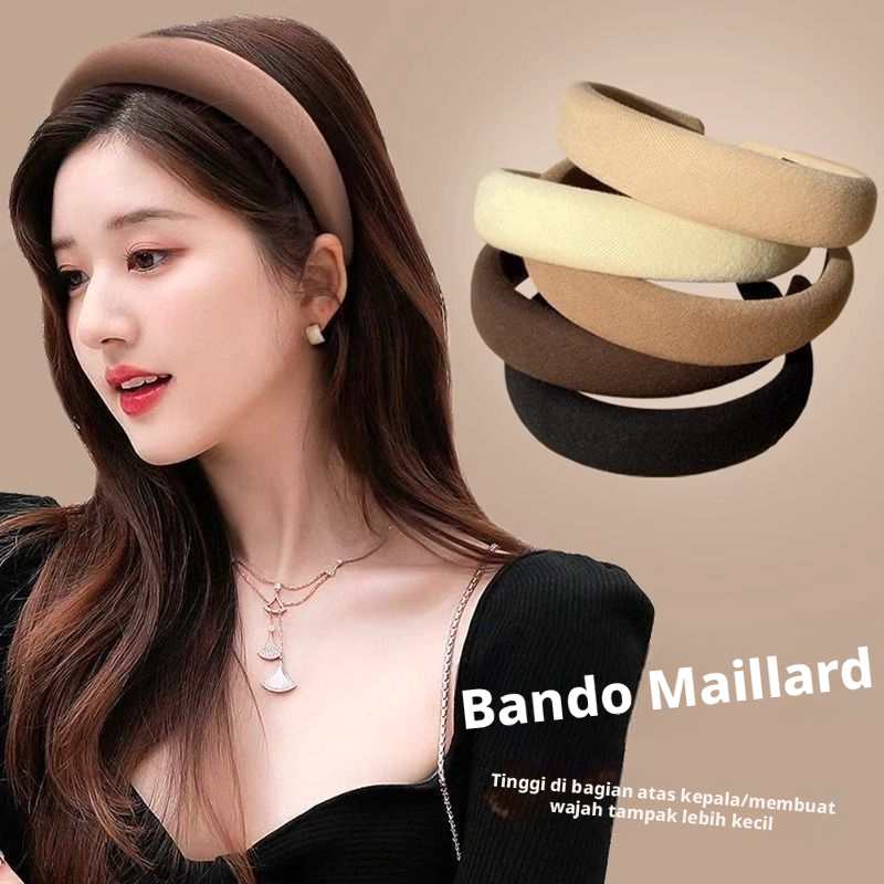 Wanita Elegan Headband 2026 New Luxury Fashion Hair Hoop High Cranial Top Hair Holder Non Slip Face Cuci Serbaguna Hair Accessories