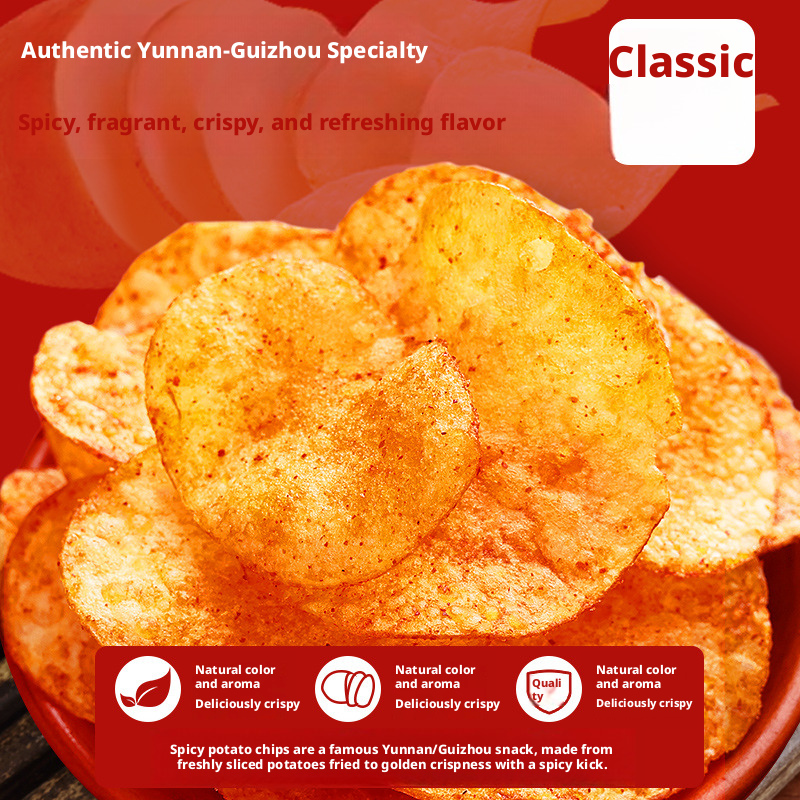 Buy Yunnan Spicy Potato Chips Online