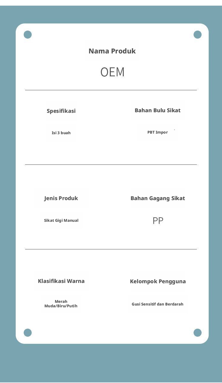 Sikat Gigi Manual Bulu Sangat Lembut Perawatan Permen Karet Bersih Dalam Perawatan Mulut Keluarga Sikat Perawatan Mulut
