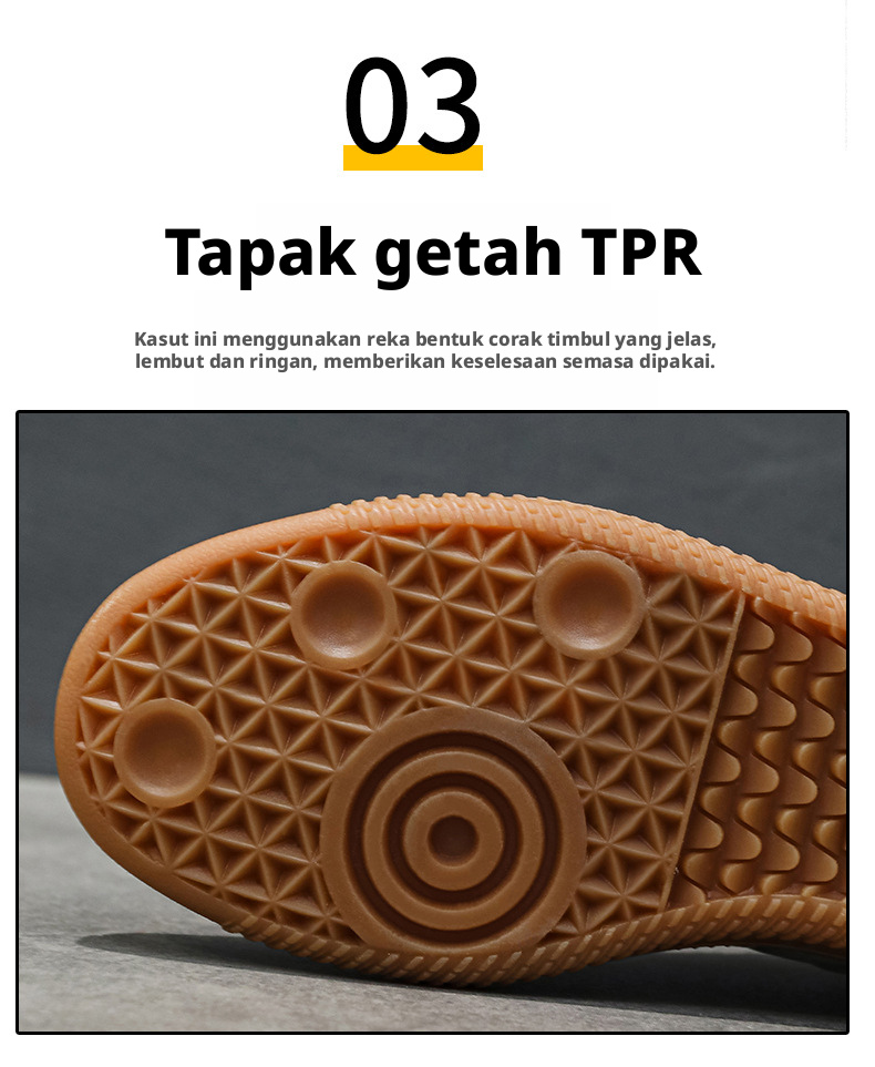 Kasut Loafer Kasual Bernafas Lelaki, Kasut Kulit Kaki Bulat Rata untuk Dipakai Harian