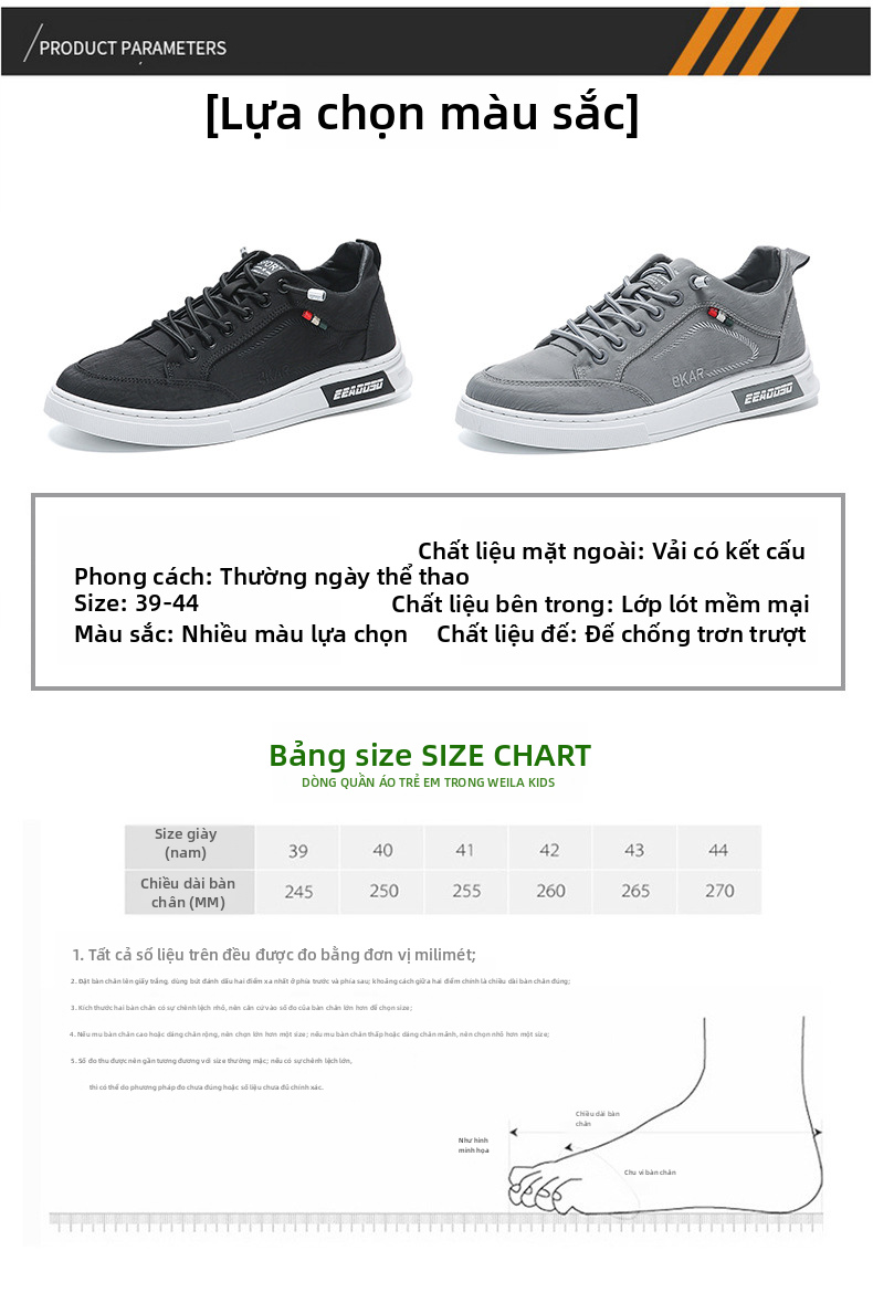 Giày lười vải dành cho nam Giày thể thao đế thấp thoáng khí cho mùa hè