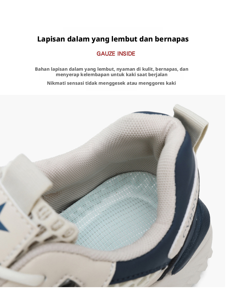 Sepatu Lari Mesh Bernapas Pria Sepatu Santai Ringan Musim Panas