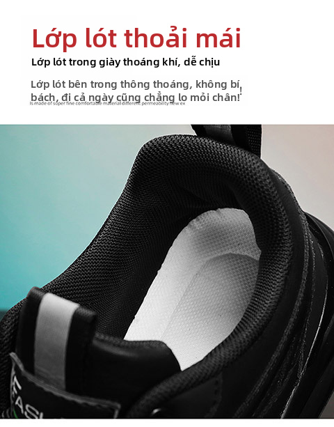 Giày lao động chống trơn trượt của nam giới Da PU Giày thể thao đế thấp giản dị để xây dựng