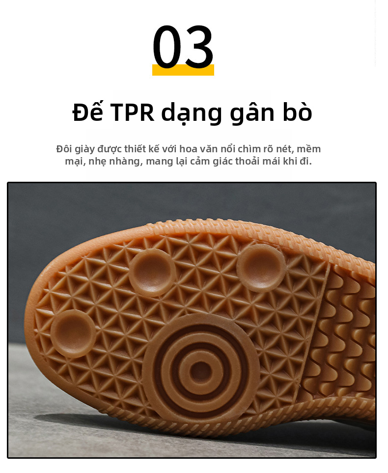 Giày lười nam thông thường thoáng khí, giày thể thao da đế tròn phẳng để mặc hàng ngày