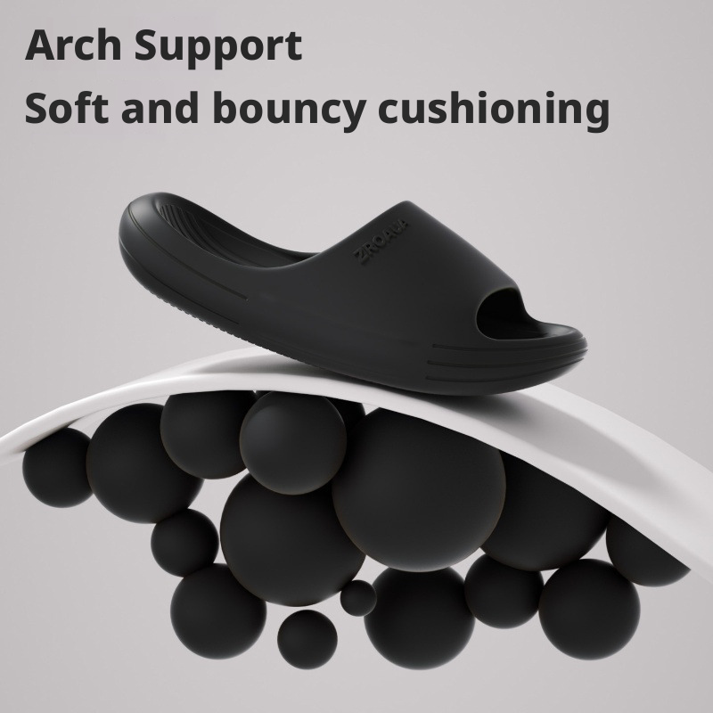 Silent EVA Slippers for Women and Men, Soft Non-Slip Quick-Dry Indoor Home Bathroom Slides