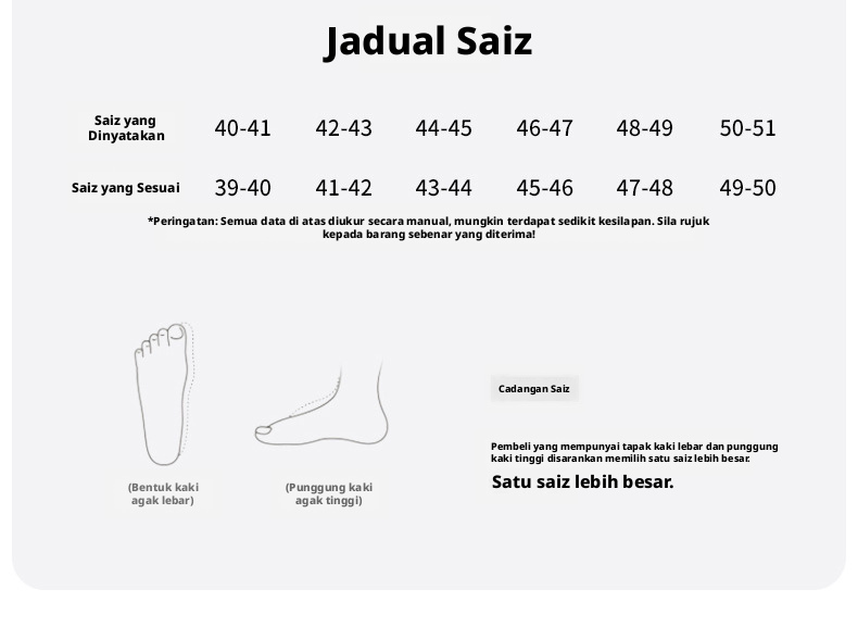 Selipar Sandal EVA untuk Lelaki, Selipar Mandi yang Tidak Licin dan Ringan, Saiz Besar 40-51