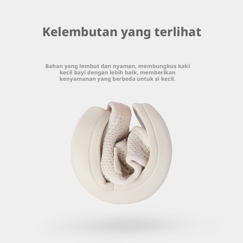CheerfulMario Sepatu Sandal Anak Laki-Laki dan Perempuan Musim Panas, Berbahan Mesh EVA yang Dapat Bernapas, dengan Sol Hook-and-Loop untuk Pantai