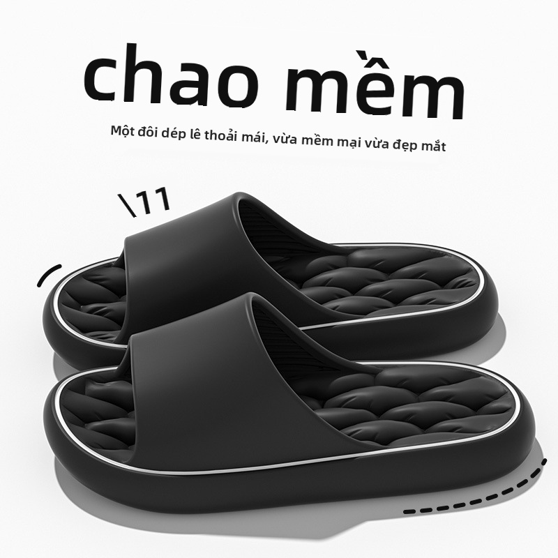 Giày dép xỏ ngón EVA dành cho cặp đôi, loại giày nhẹ, thấm hút mồ hôi, khô nhanh, phù hợp để sử dụng trong phòng tắm nhà và khi ra ngoài