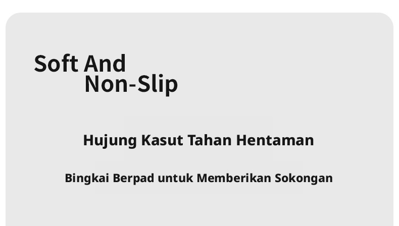 Selipar Sandal EVA untuk Lelaki, Selipar Mandi yang Tidak Licin dan Ringan, Saiz Besar 40-51