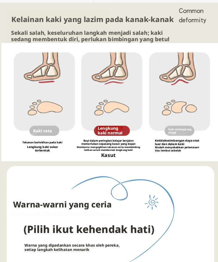 Selipar kanak-kanak berhujung tertutup yang boleh bernafas, dengan tapak lembut anti-slip serta penutup jenis hook dan loop, untuk kanak-kanak lelaki dan perempuan musim panas.