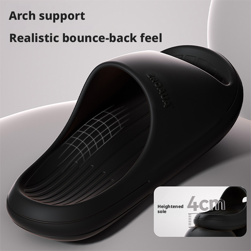 Silent EVA Slippers for Women and Men, Soft Non-Slip Quick-Dry Indoor Home Bathroom Slides