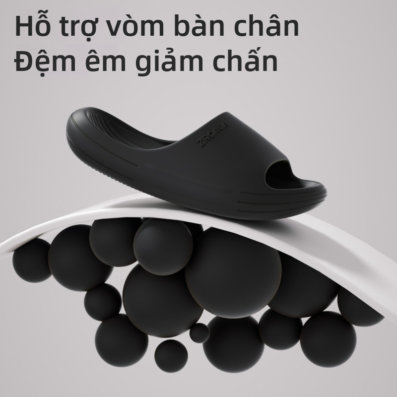 Giày dép EVA yên tĩnh dành cho nam và nữ, mềm mại, chống trượt, khô nhanh, dùng trong nhà và phòng tắm