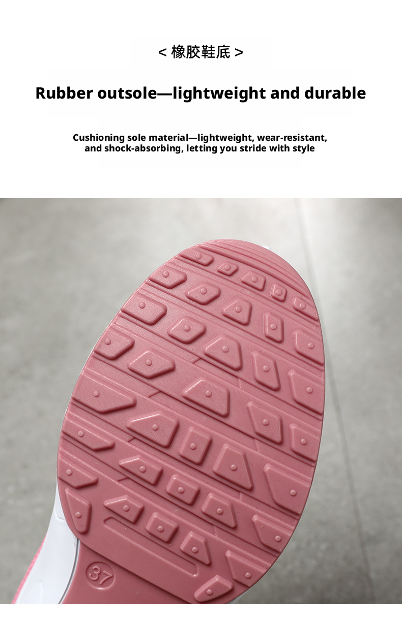 Women's Breathable Mesh Running Shoes, Lightweight Soft Sole Casual Sneakers for Spring, Autumn, and Winter
