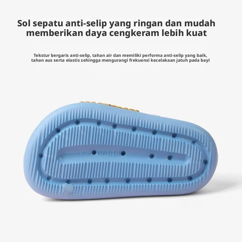 PAW Patrol Kids Sepatu Sandal Musim Panas untuk Anak Laki-laki dan Perempuan, Bahan EVA, Anti Selip, Untuk Penggunaan di Dalam Kamar Mandi