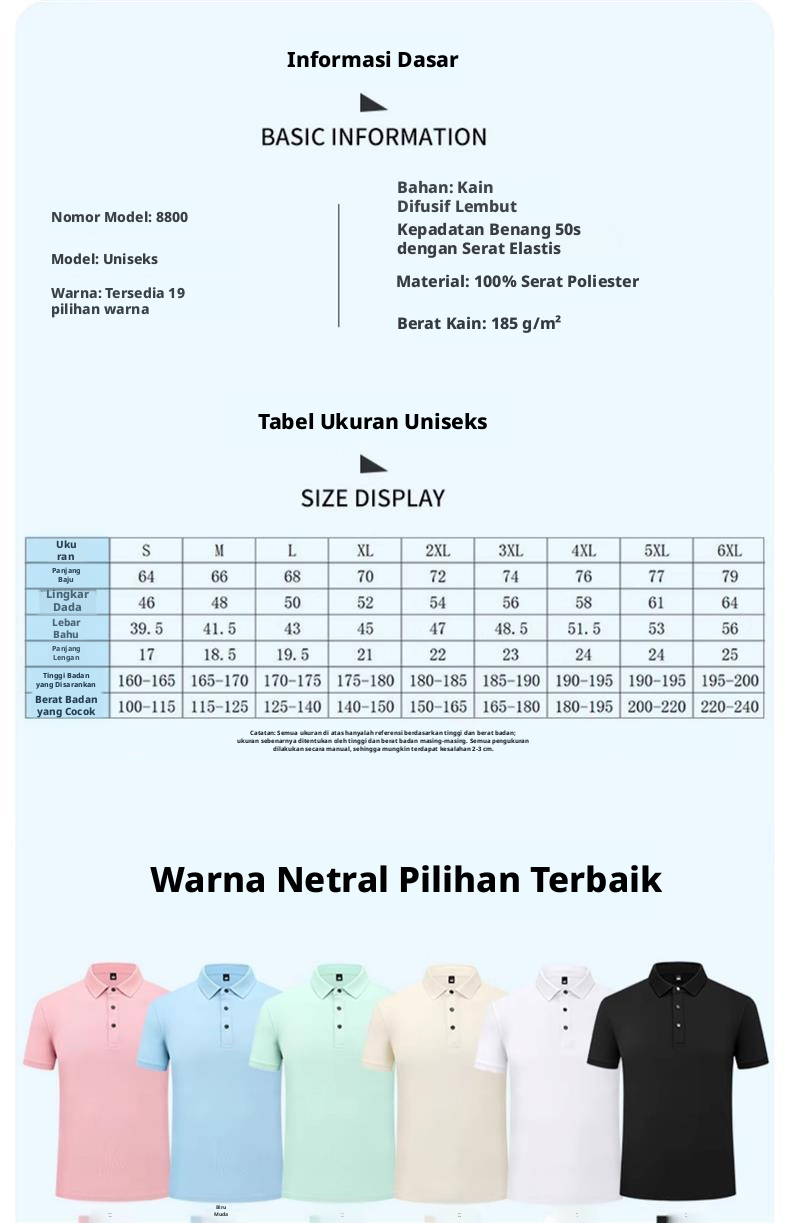 Kemeja Polo Sutra Es untuk Pria, Lengan Pendek, Cepat Kering, Untuk Tim Penjualan Toko 4S