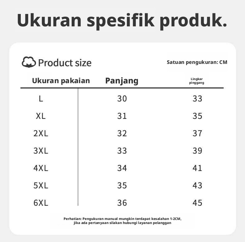 Celana Boxer Katun Pria Antibakteri Ukuran Plus Pakaian Dalam Olahraga Loose Fit