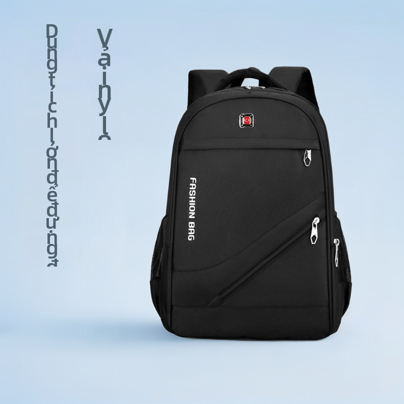 Ba lô laptop công việc bằng vải Oxford dành cho nam, dung tích 20-35L, phù hợp cho chuyến đi hàng ngày và du lịch, có thể chứa laptop 12 inch.
