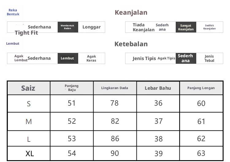 Baju T-shirt Wanita Slim Fit Lengan Panjang Corak Huruf, Baju Kolar Crew Dari Campuran Kapas untuk Pakaian Harian