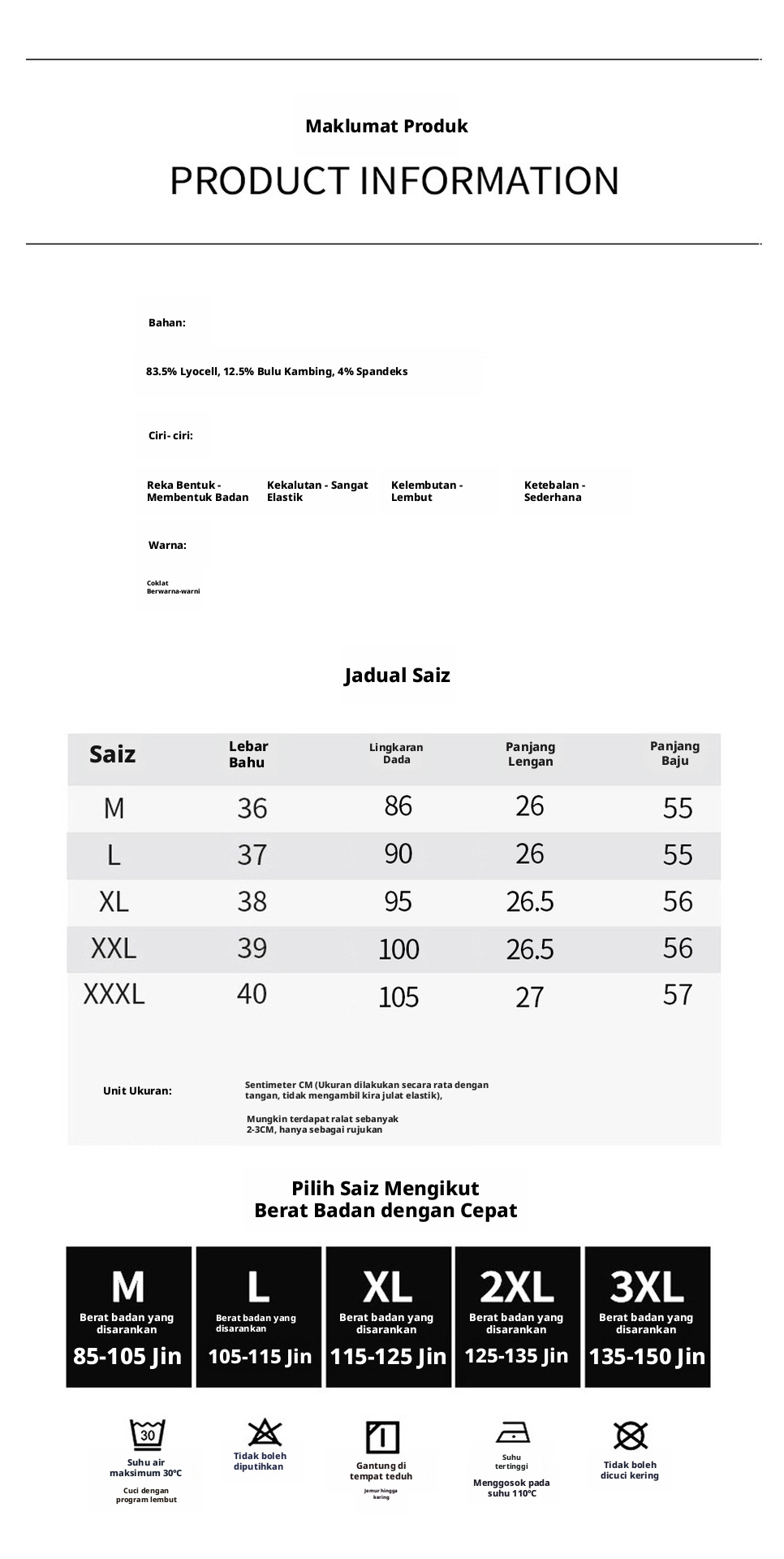 Baju T-shirt Wanita Campuran Lyocell dan Bulu dengan Lengan Separuh, Rekaan Slim Fit, Kolar Crew, Warna Seragam untuk Perjalanan Harian dan Pakaian Seharian