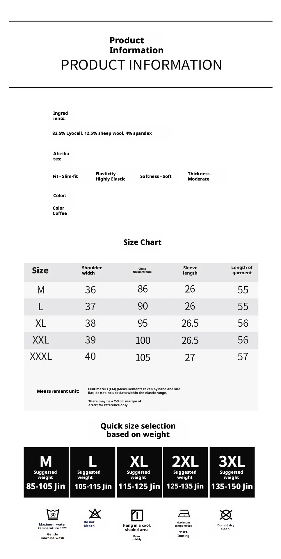 Women's Lyocell Wool Blend Half Sleeve T-Shirt, Slim Fit Crew Neck Solid Color Top for Commute and Daily Wear