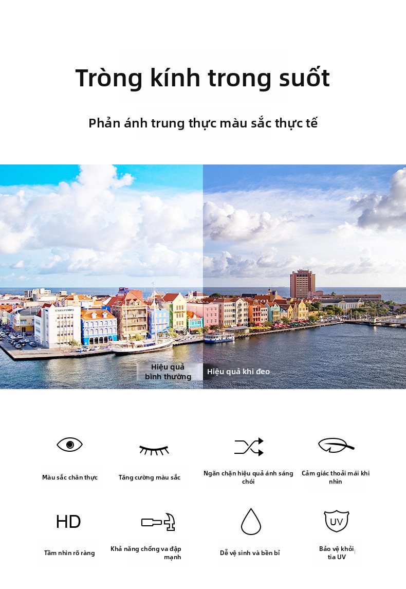 Kính râm hình vuông JINGYE dành cho phụ nữ, chống tia UV400, tròng kính PC full frame AC, phù hợp để đi du lịch và sử dụng hàng ngày
