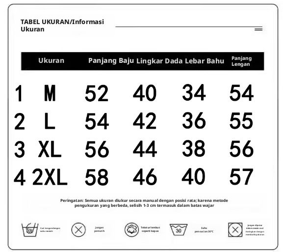 Kaos Tangan Panjang Polka Dot Wanita, Kerah Crew, Potongan Slim, Bahan Katun, dengan Gambar Huruf