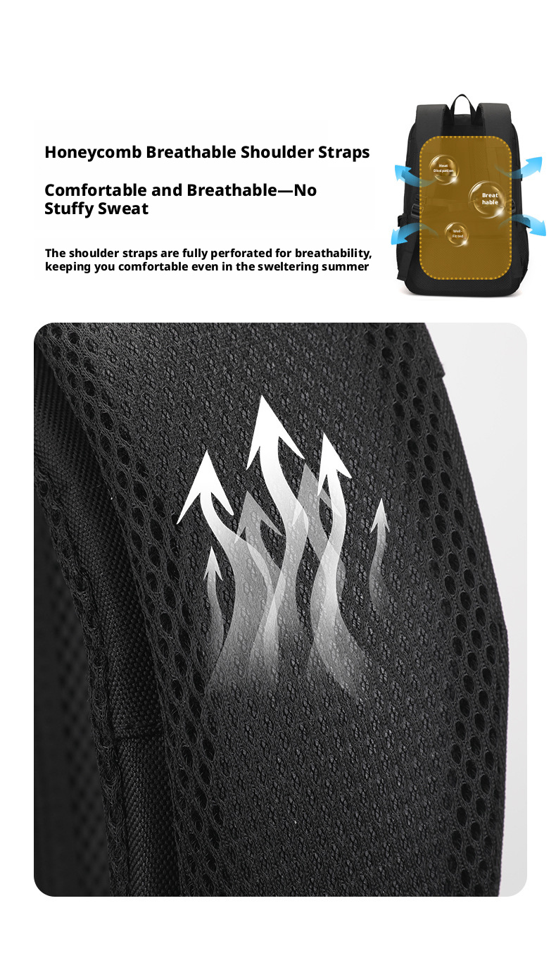 Oxford Cloth Hiking Backpack 20-35L Breathable Tactical Daypack for Outdoor Trekking and Travel