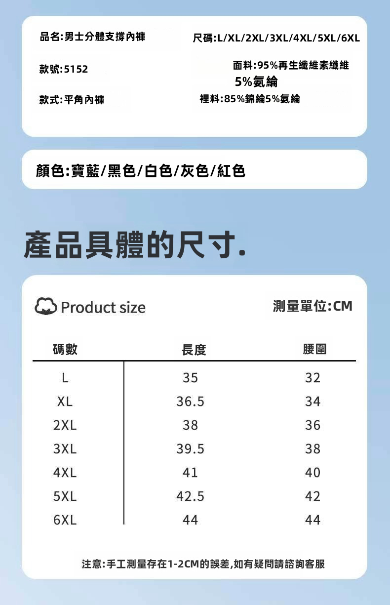 男士子彈分離防擦傷拳擊手內褲，帶小袋支撐的透氣運動內衣，中腰