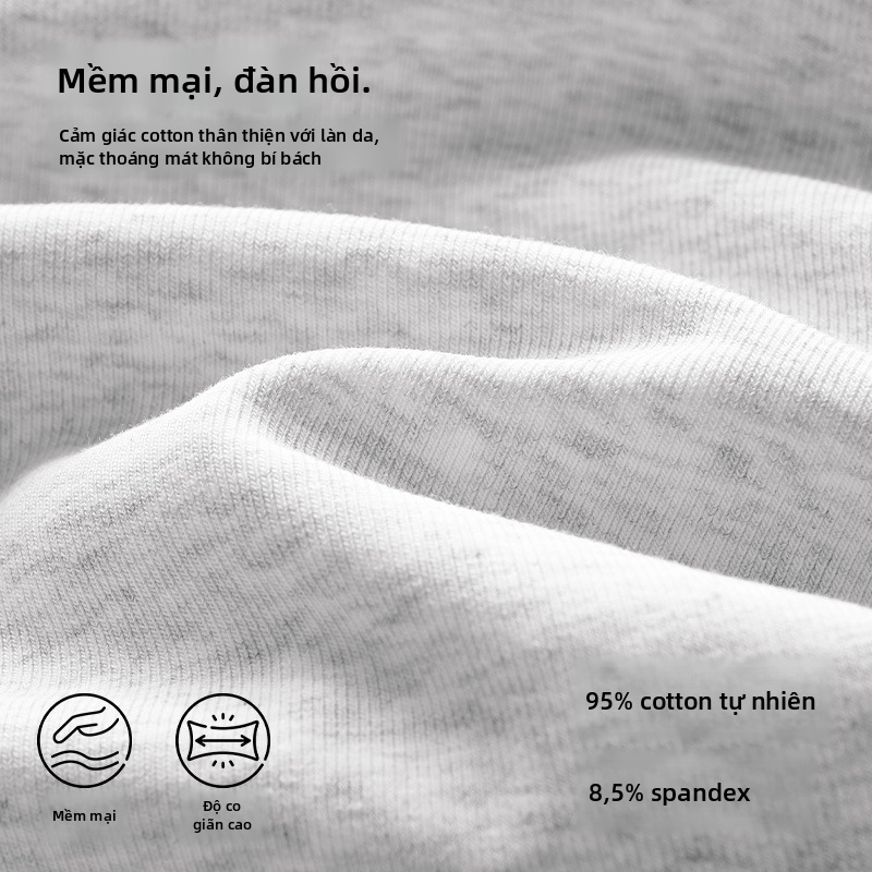Áo sơ mi cotton tay dài cổ chữ U dáng ôm cho phụ nữ, màu đơn giản, được đan bằng vải, thích hợp mặc hàng ngày