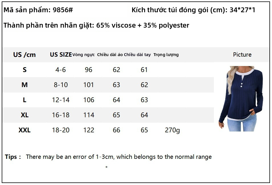 Áo phông dài tay cổ đứng, may bằng vải dệt kim hai mảnh giả da cho phụ nữ