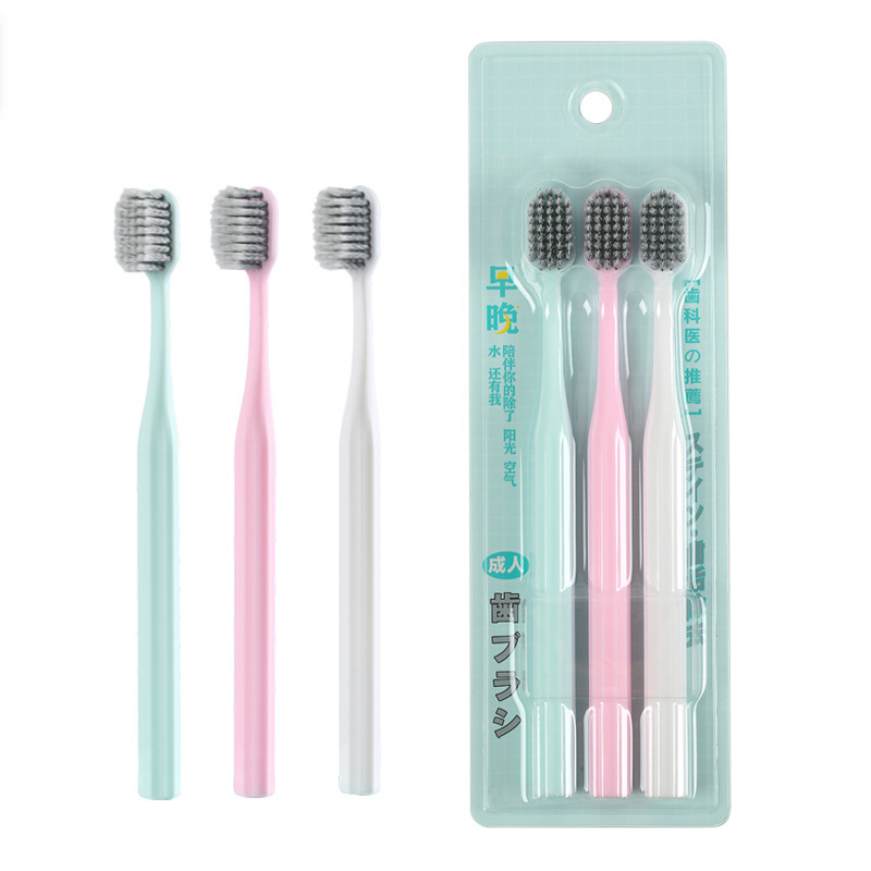 Ultra Soft Bristles Manual Toothbrush Deep Clean Gum Care Family Oral Care Brush