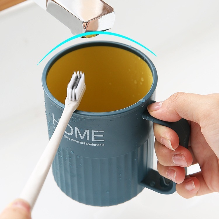 Handheld Portable Toothbrush Mug Stackable Travel Rinse Cup For Camping Hotel Use