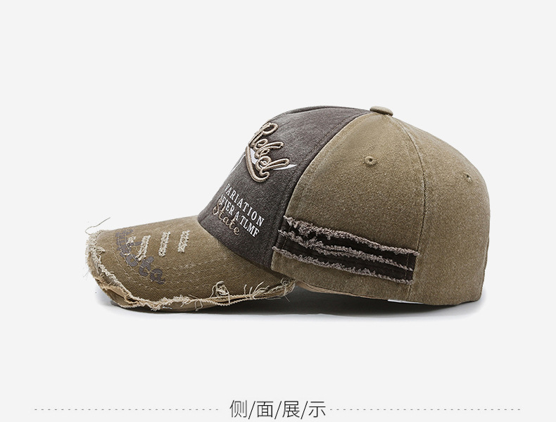 Men Baseball Cap Classic Solid Color Adjustable Casual Sports Trucker Hat