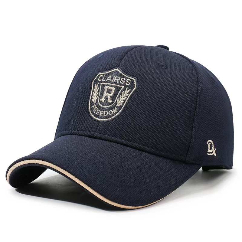 Men Baseball Cap Classic Solid Color Adjustable Casual Sports Trucker Hat