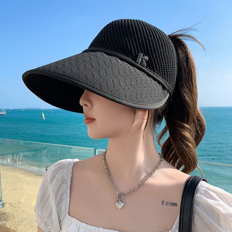 Women Foldable Bucket Sun Hat UV Protection Wide Brim Outdoor Beach Hat