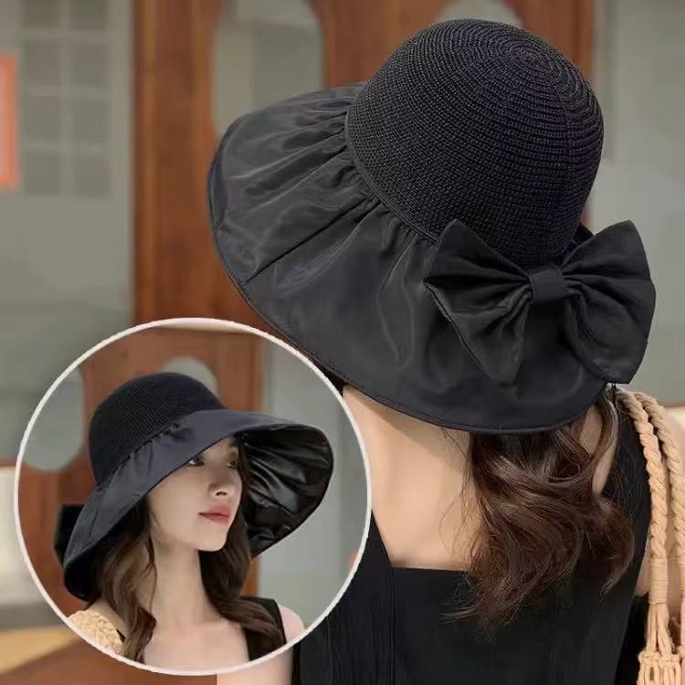 Women Wide Brim Sun Visor Hat UV Protection Outdoor Sports Beach Cap