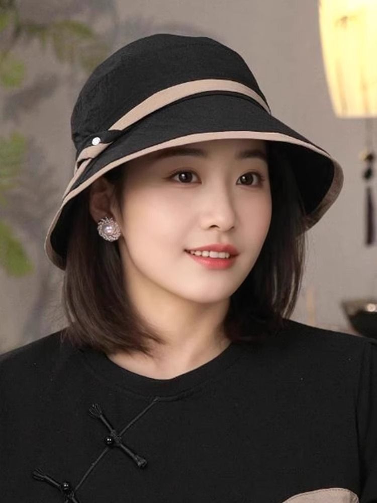 Women Wide Brim Sun Visor Hat UV Protection Outdoor Sports Beach Cap