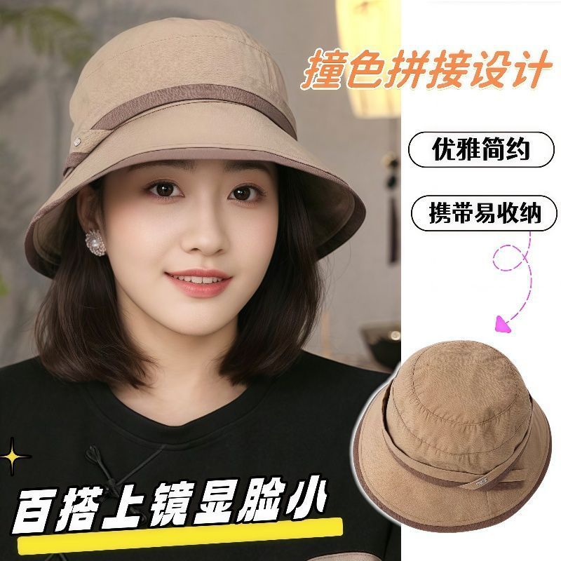 Women Wide Brim Sun Visor Hat Uv Protection Outdoor Sports Beach Cap