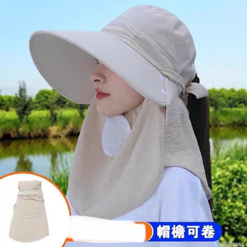 Women Foldable Bucket Sun Hat UV Protection Wide Brim Outdoor Beach Hat