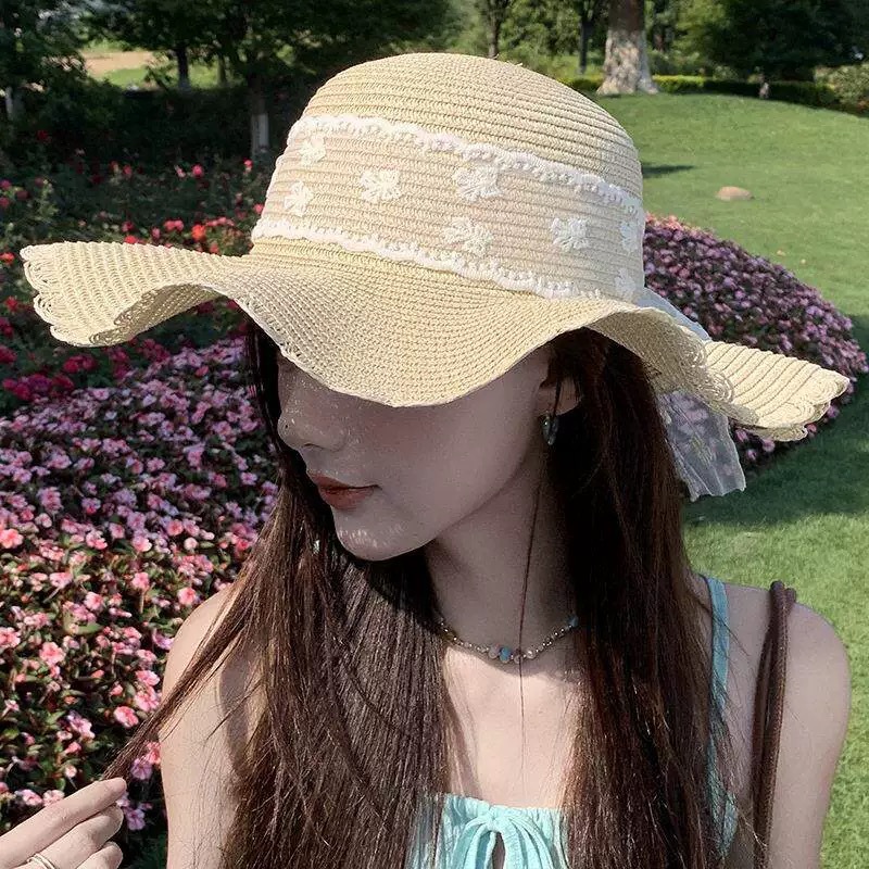 Women French Beret with Short Brim Vintage Wool Blend Newsboy Cap Sun Protection Face Slim Hat for Autumn Winter Daily Outdoor