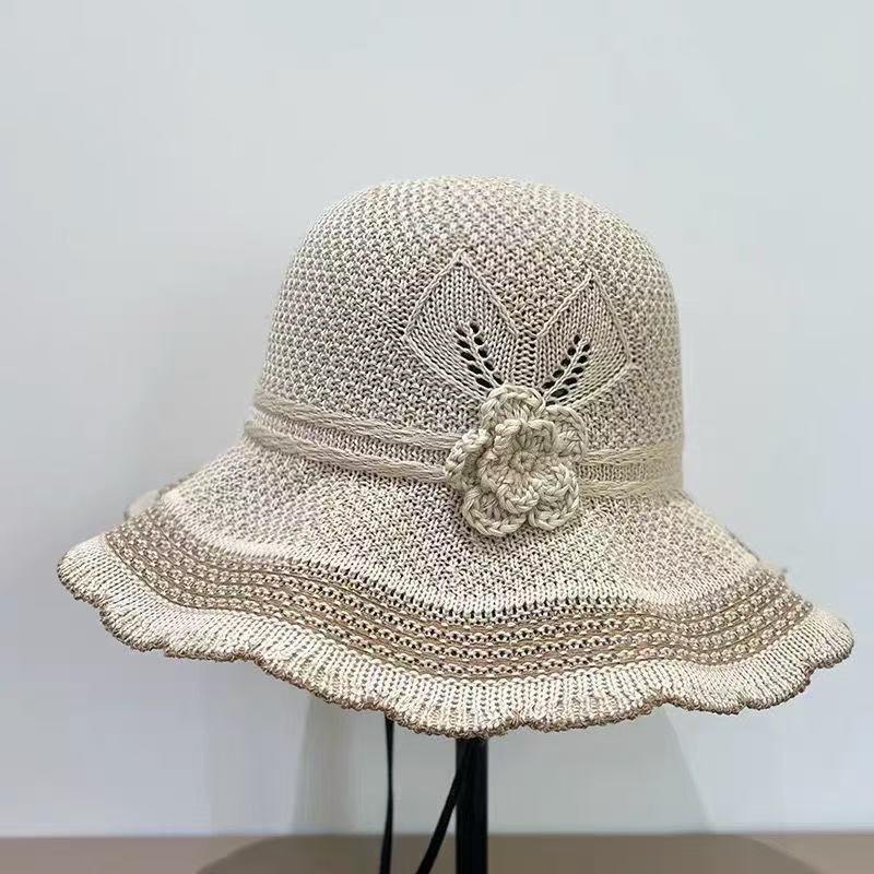 Women Foldable Bucket Sun Hat UV Protection Wide Brim Outdoor Beach Hat