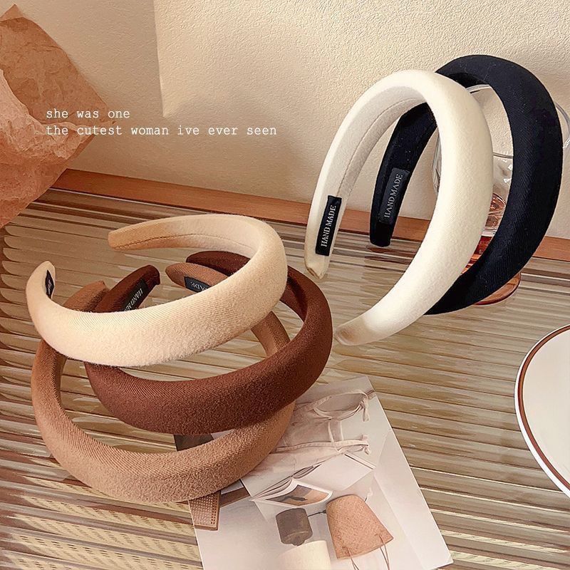 Women Elegant Headband 2026 New Luxury Fashion Hair Hoop High Cranial Top Hair Holder Non Slip Face Washing Versatile Hair Accessories