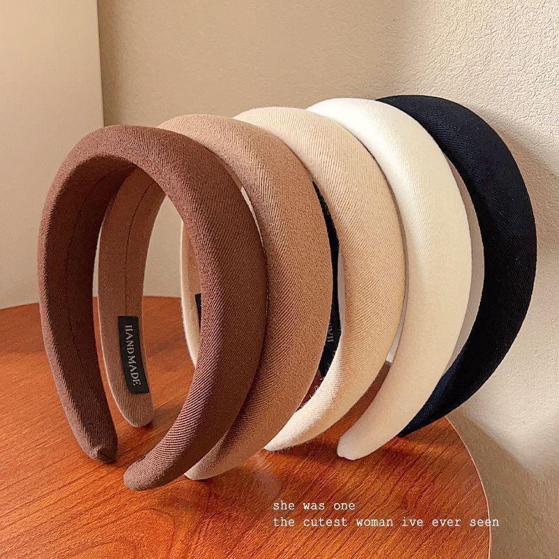 Women Elegant Headband 2026 New Luxury Fashion Hair Hoop High Cranial Top Hair Holder Non Slip Face Washing Versatile Hair Accessories