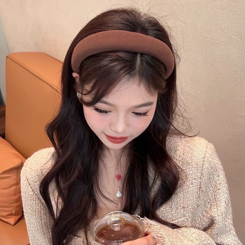 Women Elegant Headband 2026 New Luxury Fashion Hair Hoop High Cranial Top Hair Holder Non Slip Face Washing Versatile Hair Accessories