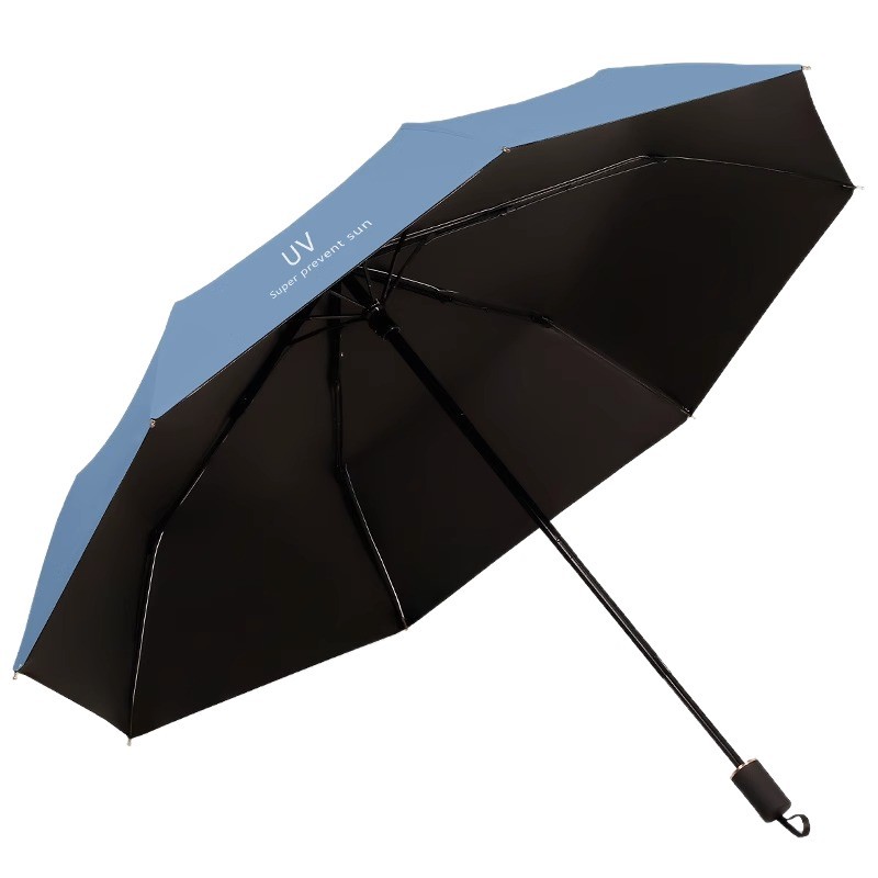 Auto Open Folding Umbrella, Windproof Waterproof One Touch Automatic Open Rain Umbrella Portable Travel Umbrella for Men Women Daily Commute Outdoor Use