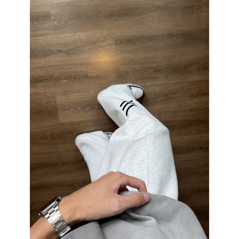 Men's Casual Striped Sweatpants, Loose Fit Straight Leg Trousers for Summer