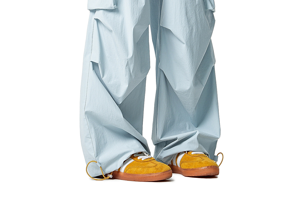 Men's Casual Drawstring Straight Leg Pants, Lightweight Summer Loose Fit Trousers